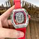 Luxury Replica Richard Mille Diamond Skull RM52-01 Watches Black Rubber Strap (2)_th.jpg
